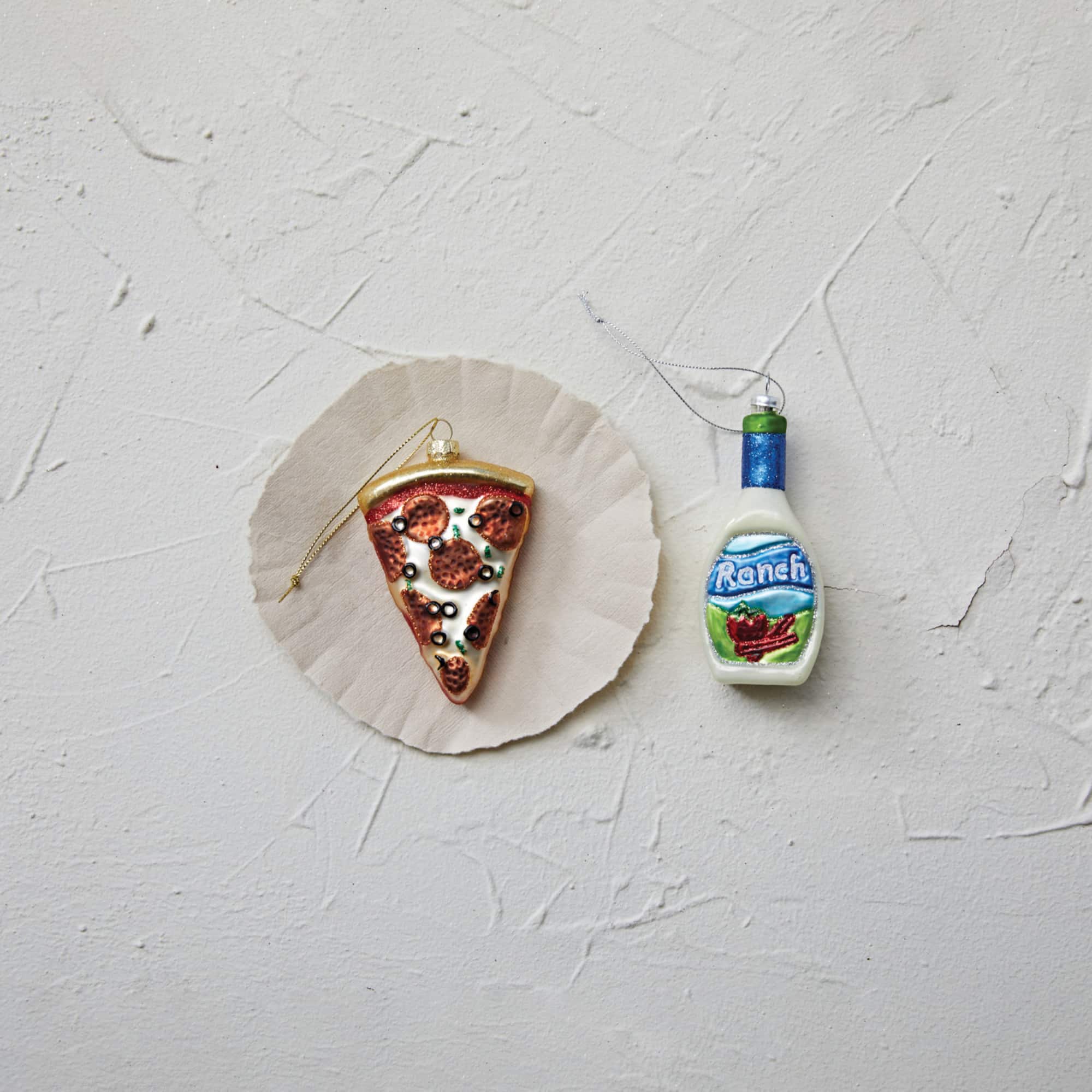 Hello Honey® 4.5" Glass Ranch Dressing Bottle Ornament